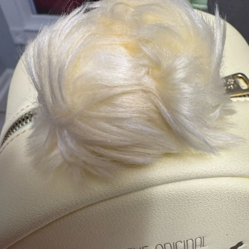 Rare Loungefly x Top Knot Disney Tinker Bell Mini Backpack – NWT  with Faux Fur - Picture 7 of 8
